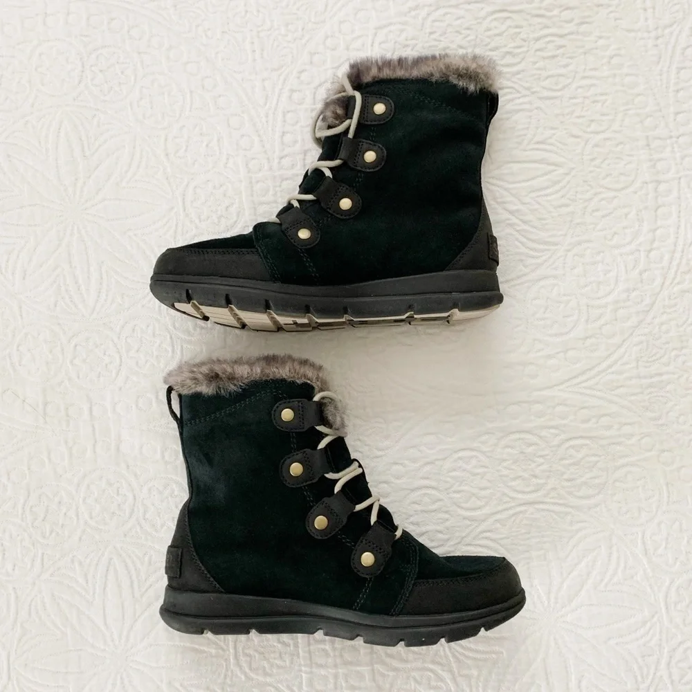 Sorel‎ Women's Explorer Joan Boots, Black